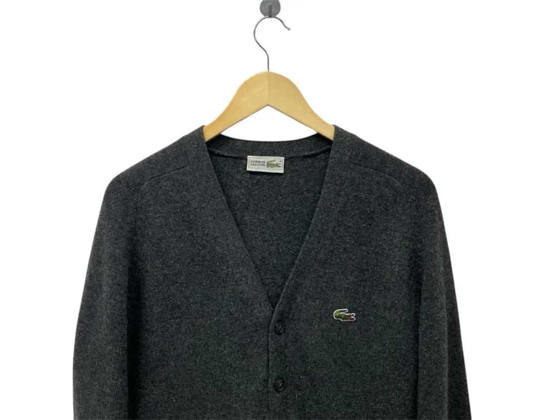 라코스테  진그레이 니트 가디건 S 상품이미지2