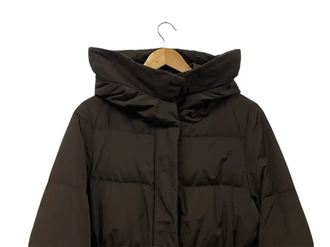 빈폴 여성 여우털 브라운 구스 롱패딩 M 상품이미지4