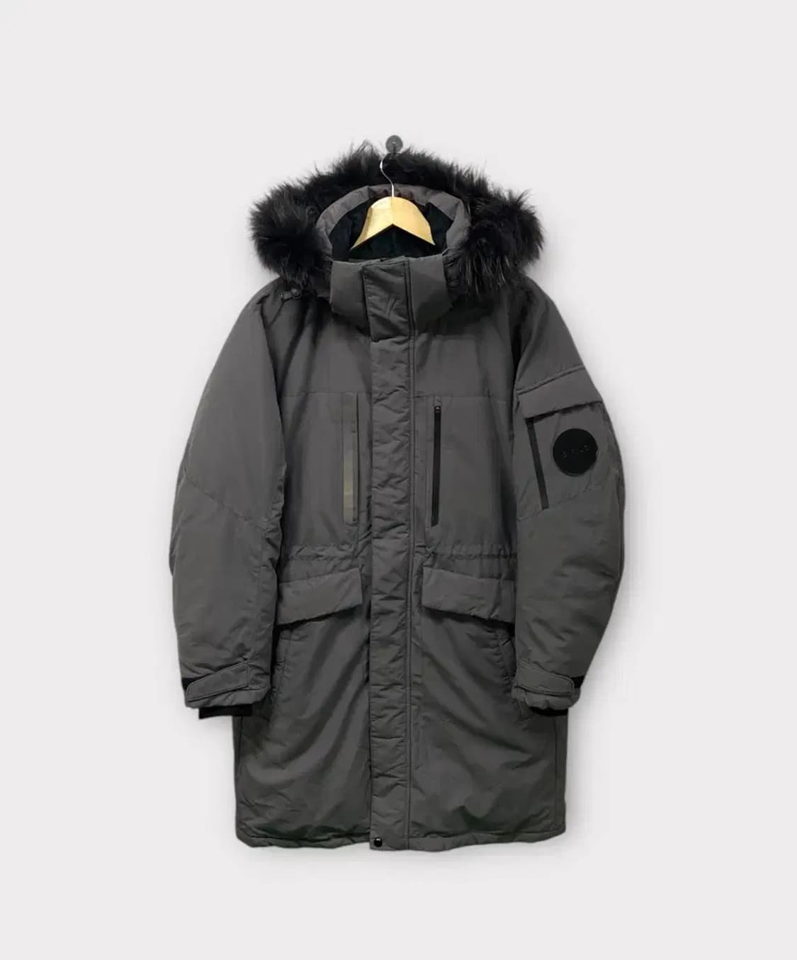 익스페디션 탑텐 라쿤퍼 덕다운 롱패딩 L 상품이미지1