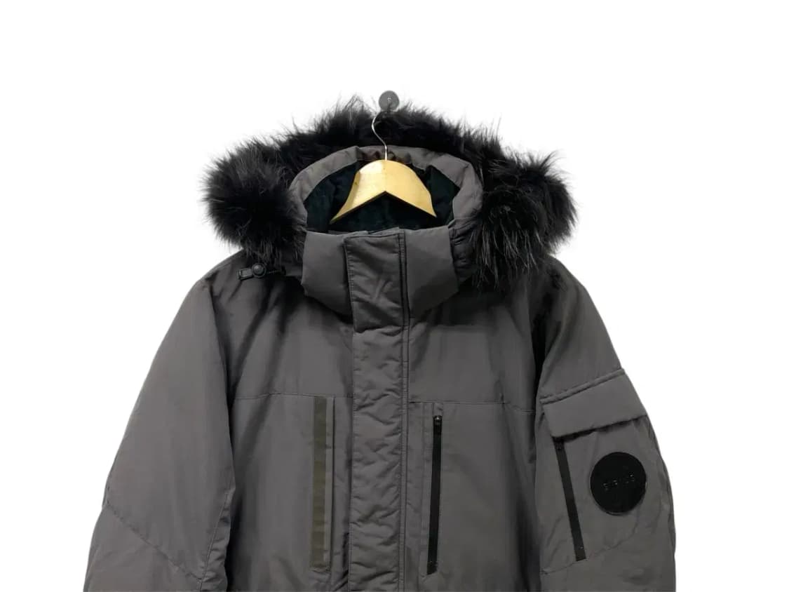 익스페디션 탑텐 라쿤퍼 덕다운 롱패딩 L 상품이미지2