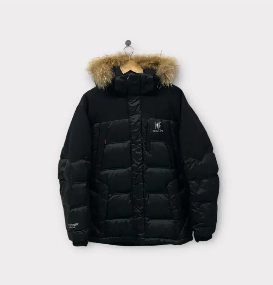 블랙야크 윈드스토퍼 블랙 구스패딩 L 상품이미지1