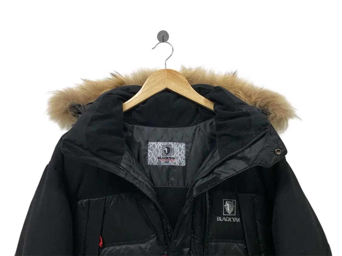 블랙야크 윈드스토퍼 블랙 구스패딩 L 상품이미지3