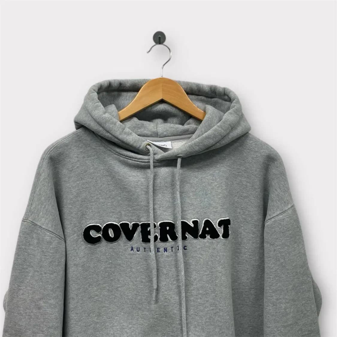 커버낫 로고 기모 후드티 L 상품이미지2