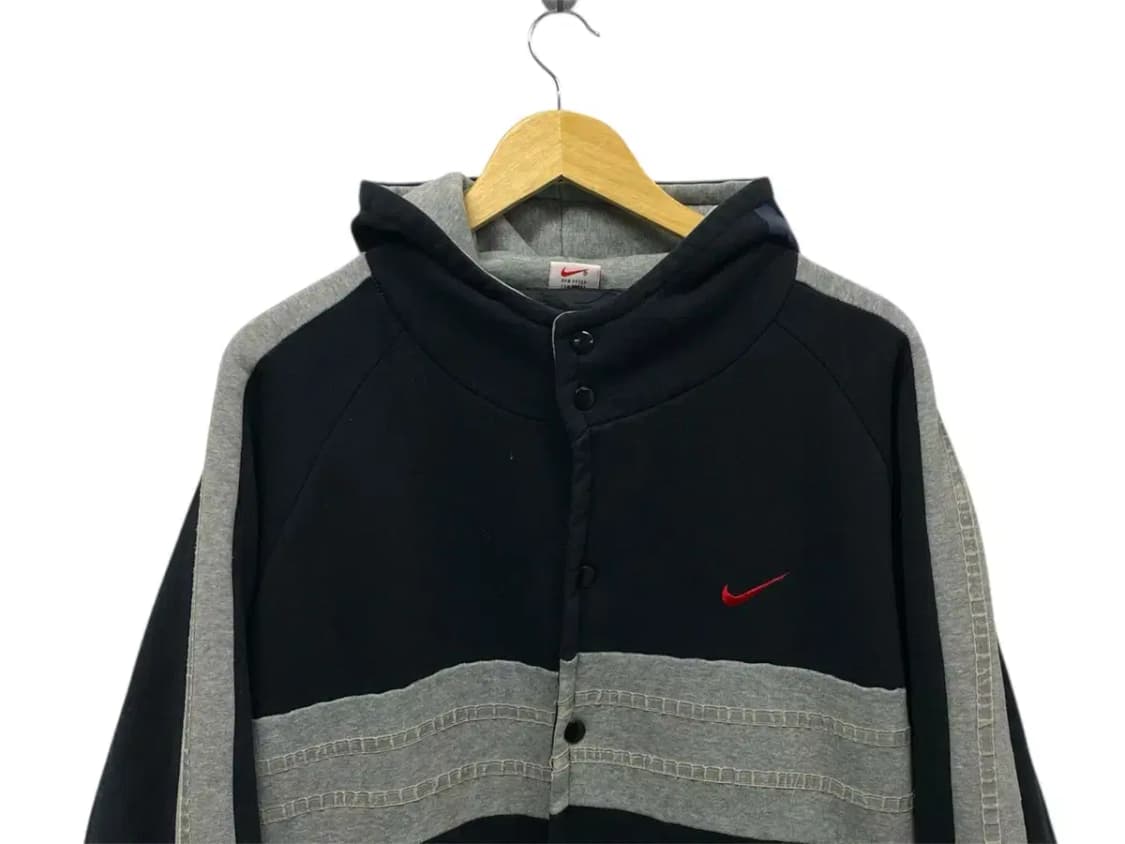 스우시 올드스쿨 후드 누빔점퍼 L 상품이미지2