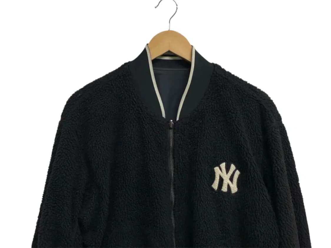 MLB 리버시블 뽀글이 바람막이 점퍼 S-L 상품이미지2