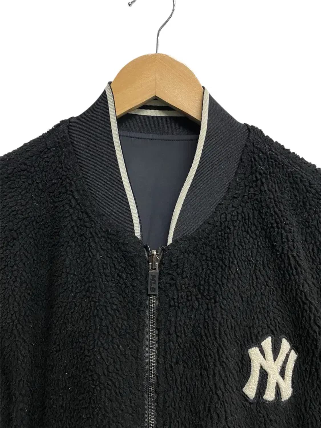 MLB 리버시블 뽀글이 바람막이 점퍼 S-L 상품이미지5