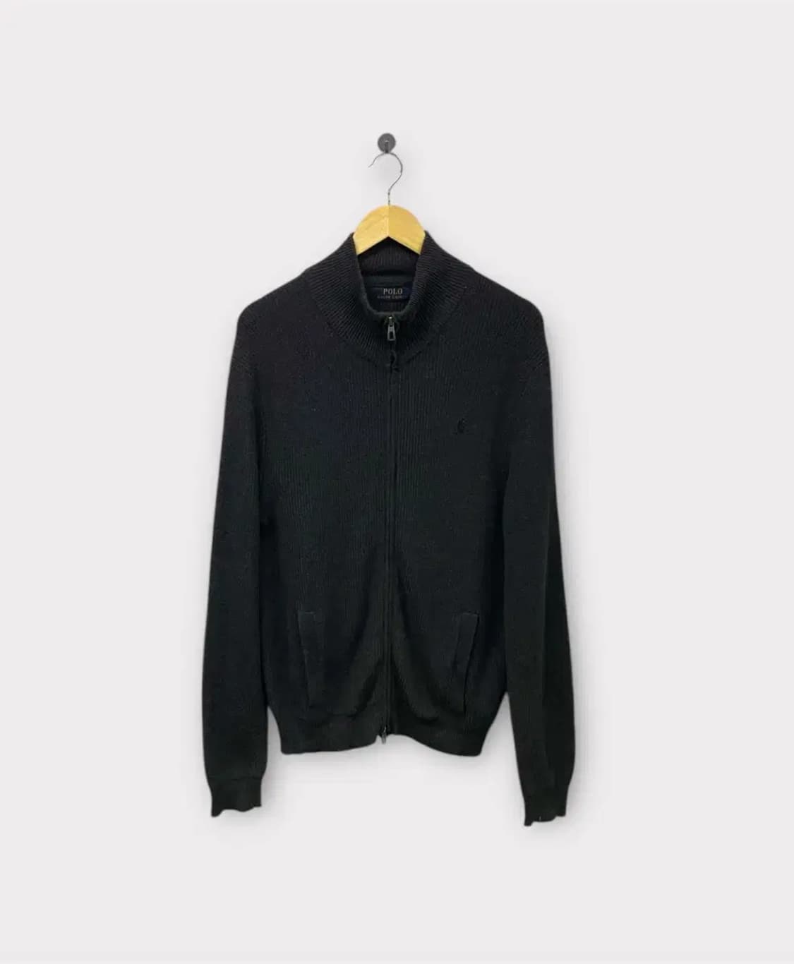 폴로랄프로렌 진그레이 넥집업 가디건 M 상품이미지1