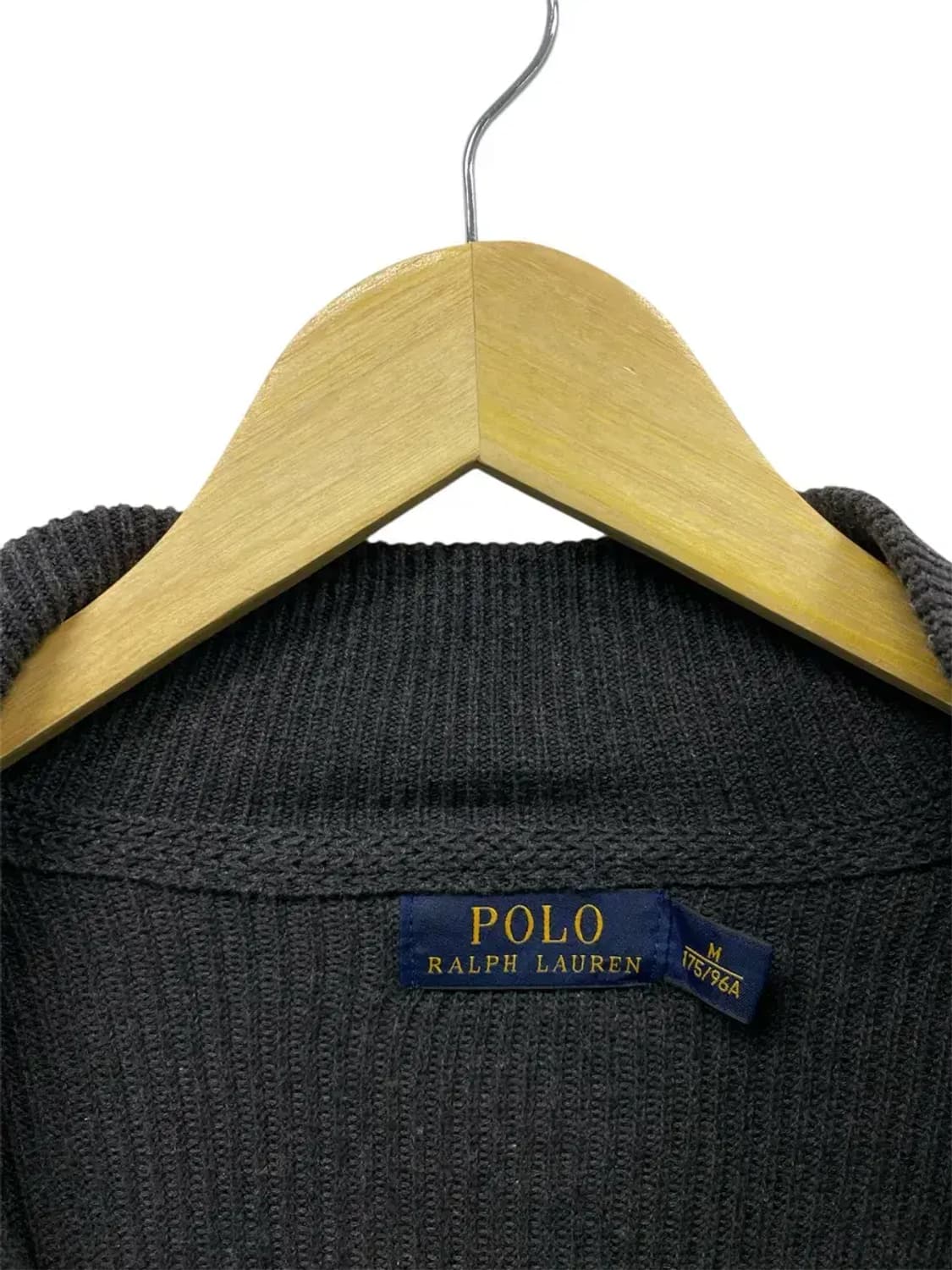 폴로랄프로렌 진그레이 넥집업 가디건 M 상품이미지4