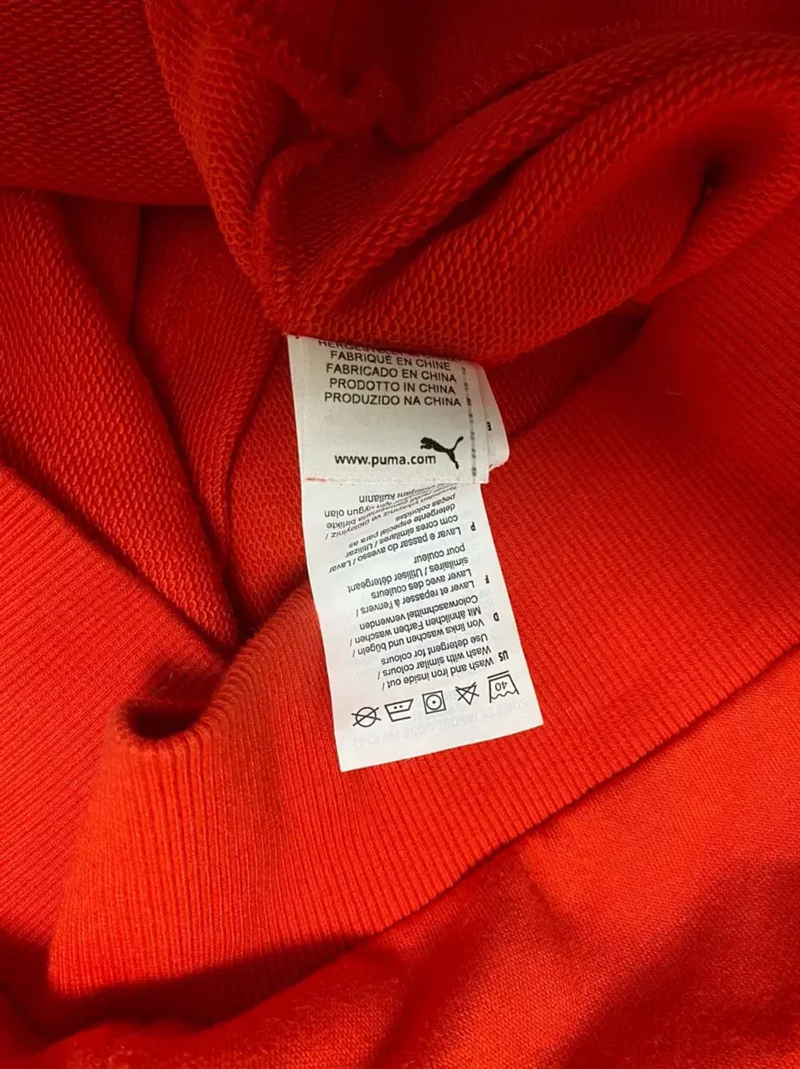 푸마 puma 아스날 빅로고 후드티 XS-S 상품이미지6