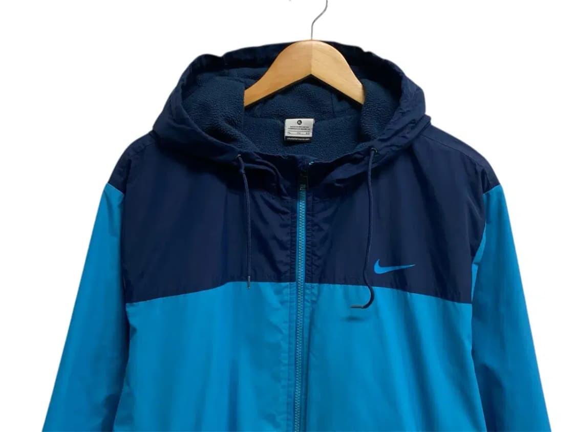 나이키 블루 투톤 플리스 내피 자켓 XL 상품이미지2