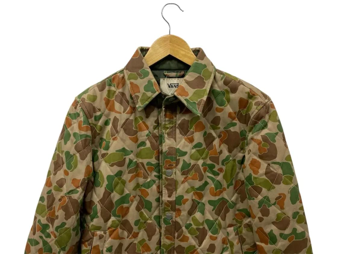 반스 Vans 밀리터리 퀄팅 셔츠 자켓 S 상품이미지2