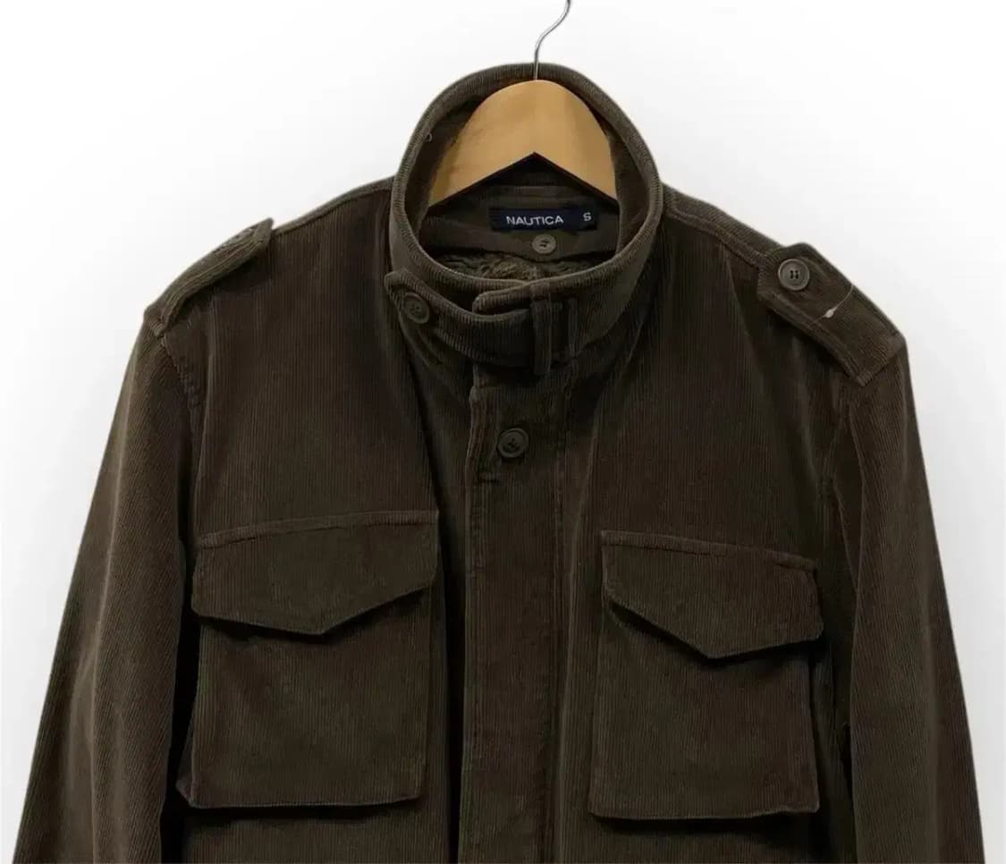 노티카 Nautica 코듀로이 퍼 필드자켓 S 상품이미지2