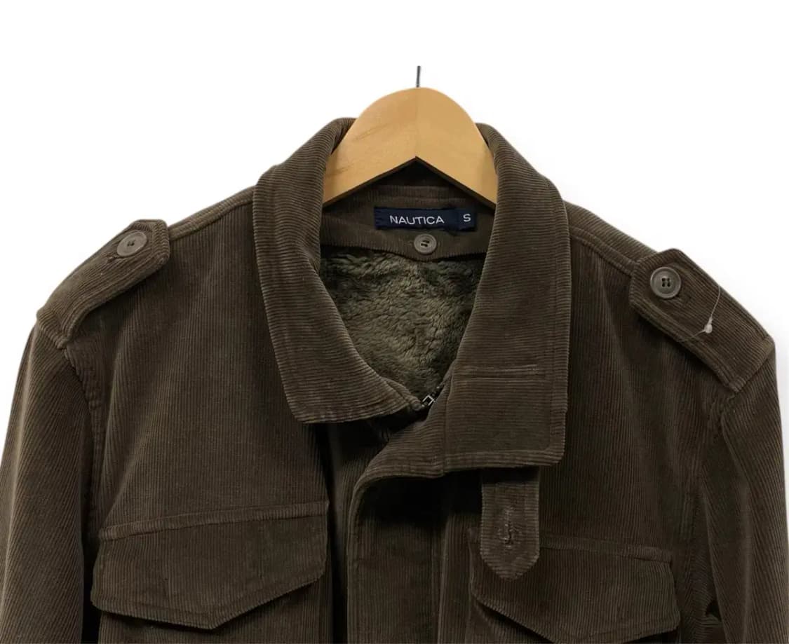 노티카 Nautica 코듀로이 퍼 필드자켓 S 상품이미지4