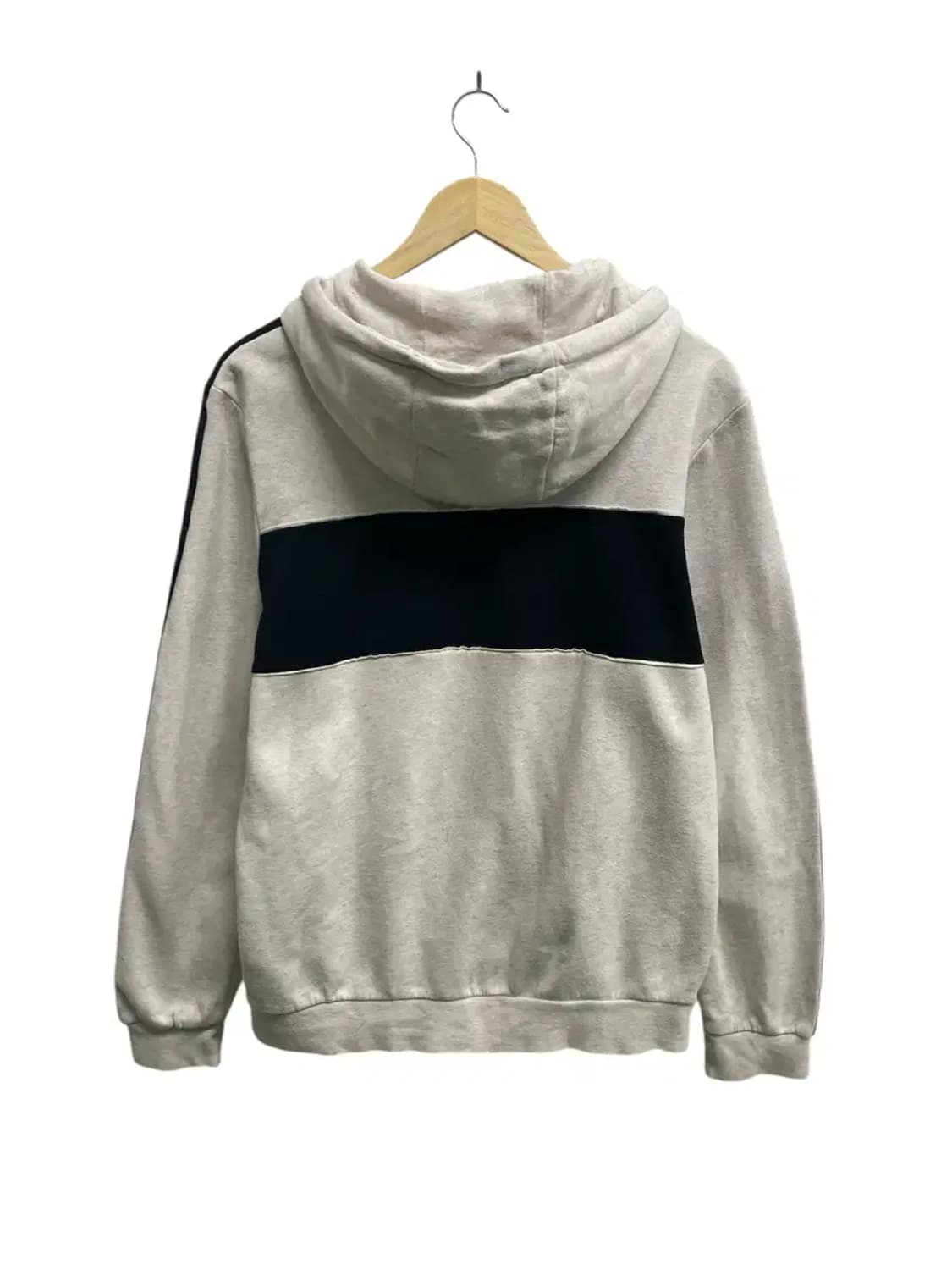 아디다스 리니어 그래픽 기모 후드티S 상품이미지3