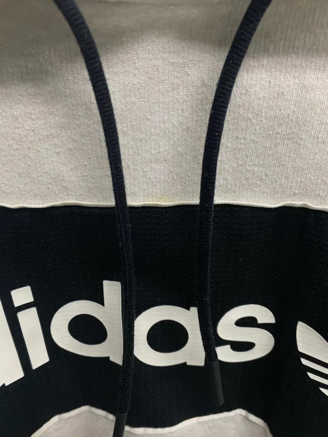 아디다스 리니어 그래픽 기모 후드티S 상품이미지6