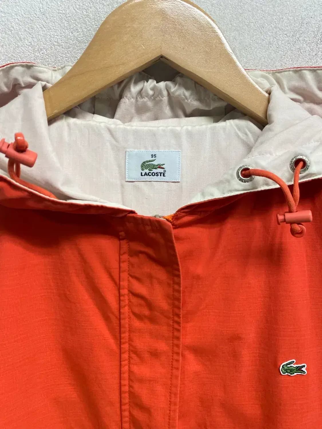 라코스테 후드 바람막이 자켓 M 상품이미지5