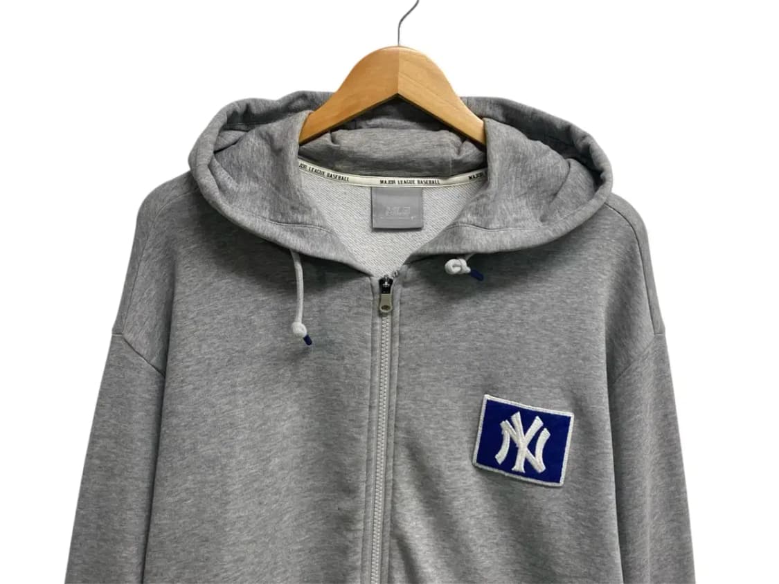 MLB 뉴욕 양키스 로고 베이직 후드집업 XL 상품이미지3
