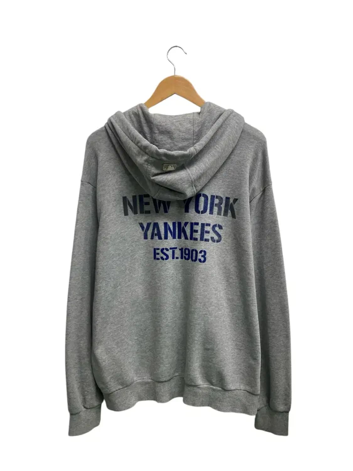 MLB 뉴욕 양키스 로고 베이직 후드집업 XL 상품이미지4