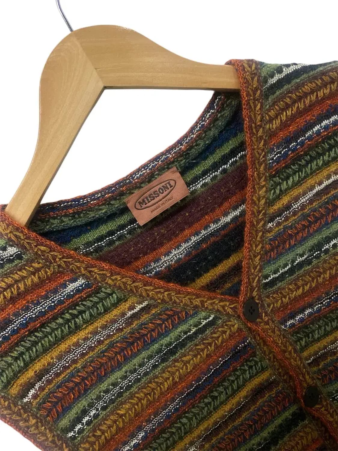 미쏘니 이태리 멀티컬러 보헤미안 조끼 M 상품이미지2
