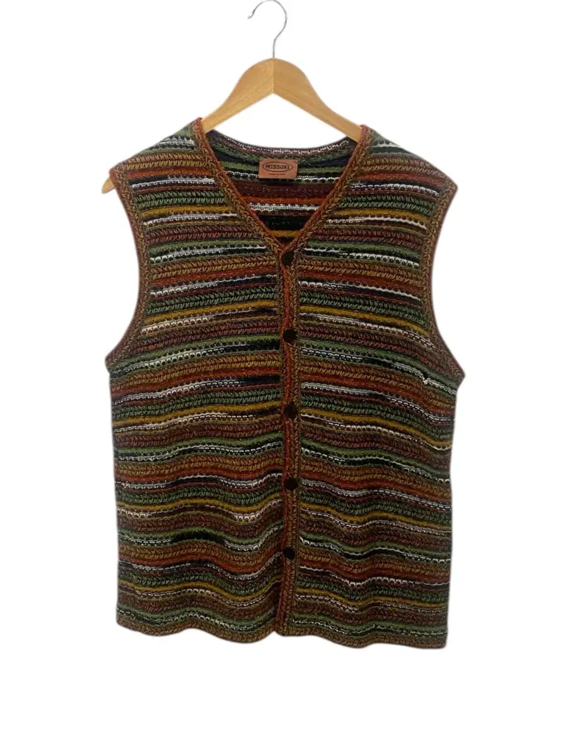 미쏘니 이태리 멀티컬러 보헤미안 조끼 M 상품이미지4