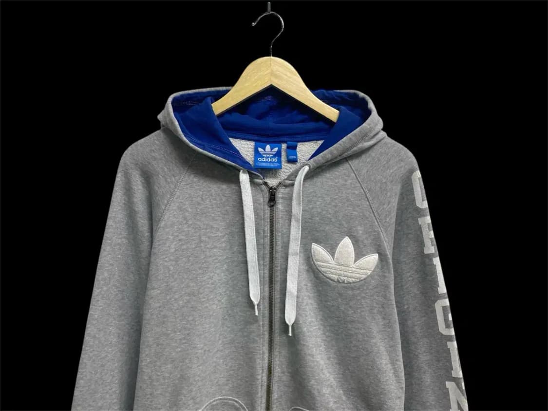 아디다스 파이어버드 기모 후드 집업 L 상품이미지2