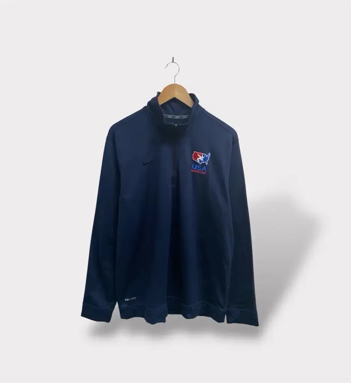 나이키 USA Dri-Fit 반집업 티셔츠 L 상품이미지1