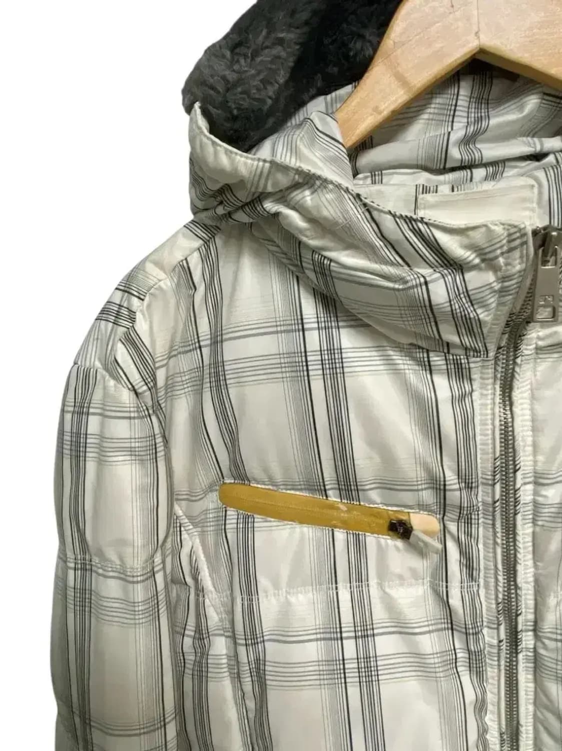 MLB 뉴욕 양키스 체크 다운 패딩 105 상품이미지7