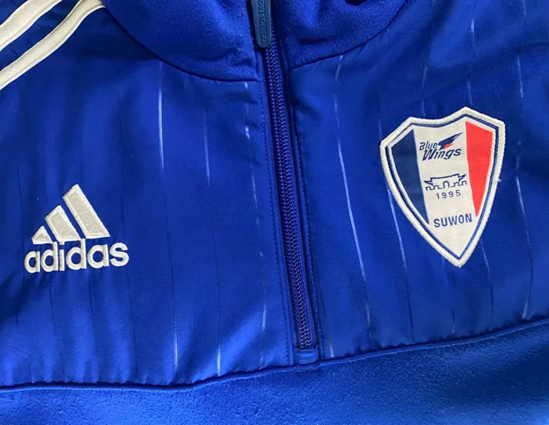 수원삼성 블루윙즈 아디다스 하프집업 L 상품이미지2