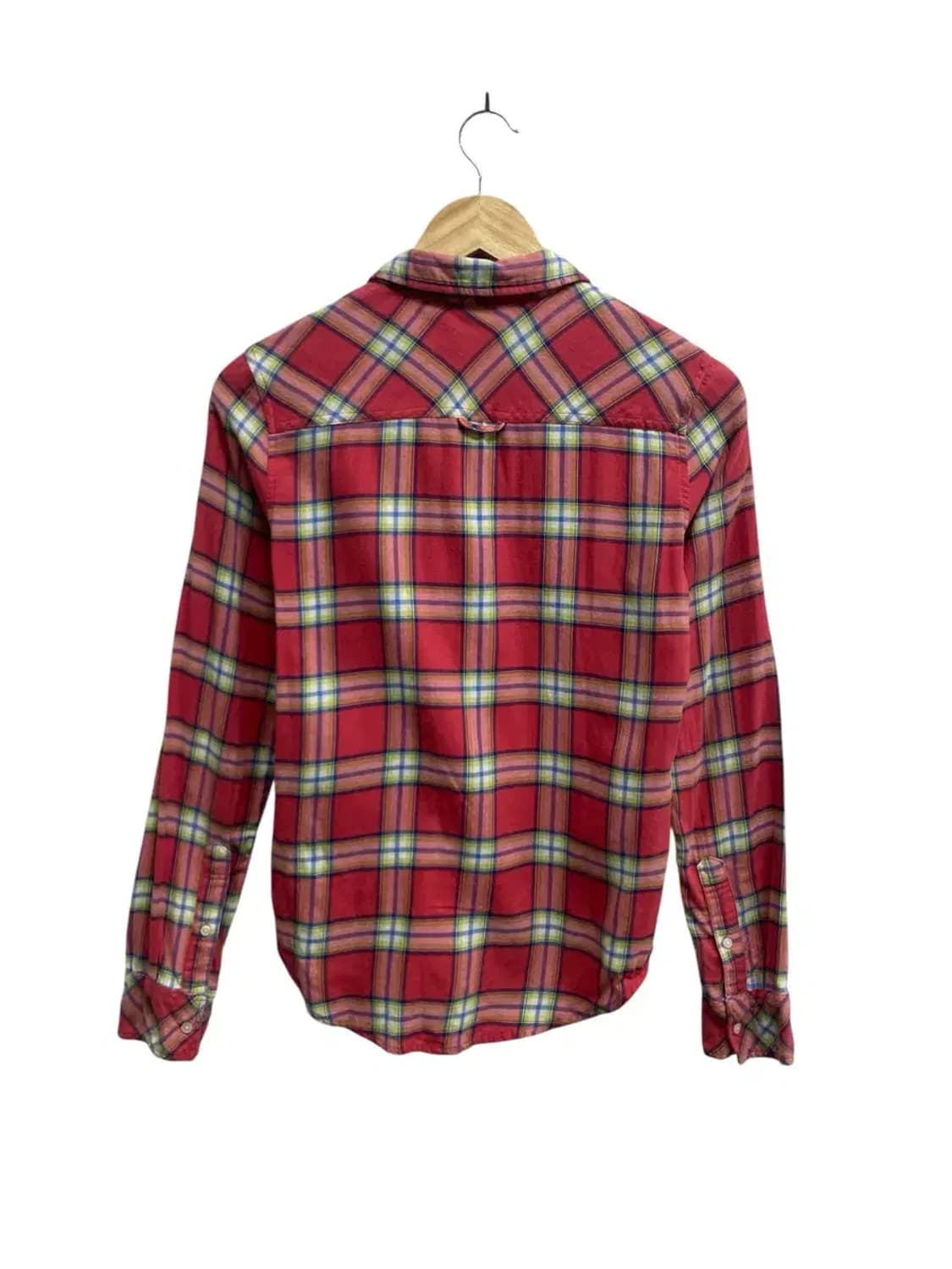 아베크롬비 체크 긴팔셔츠 XS 상품이미지4