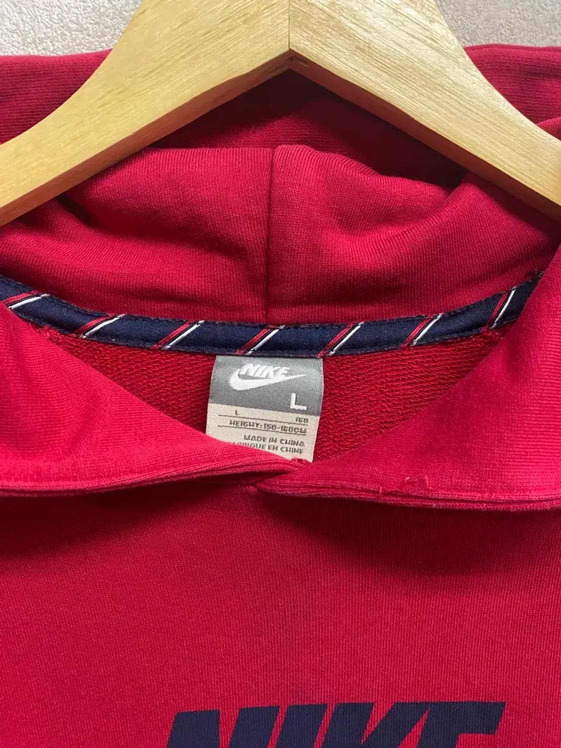 나이키 레드 클래식 후드티 S 상품이미지4