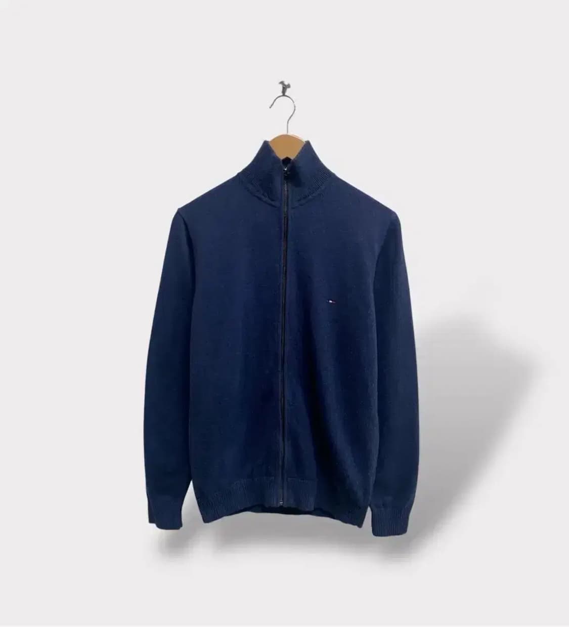 타미힐피거 네이비 집업니트  L 상품이미지1