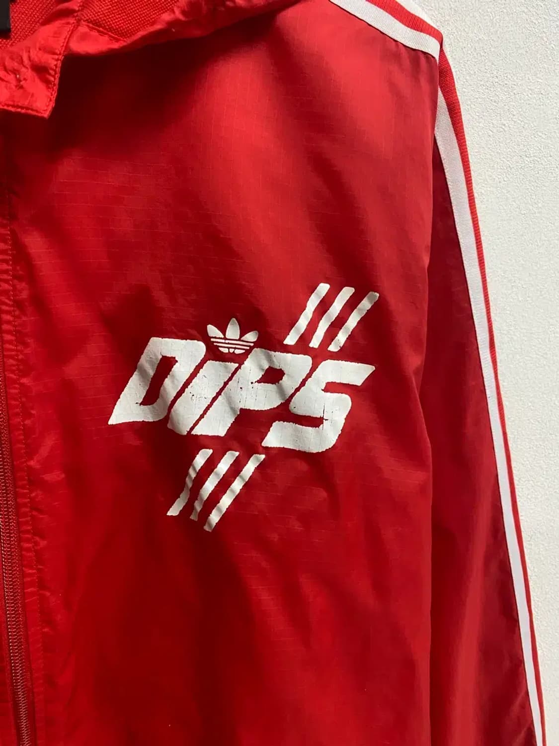 아디다스 올드스쿨 유로판 후드 바람막이 L 상품이미지4