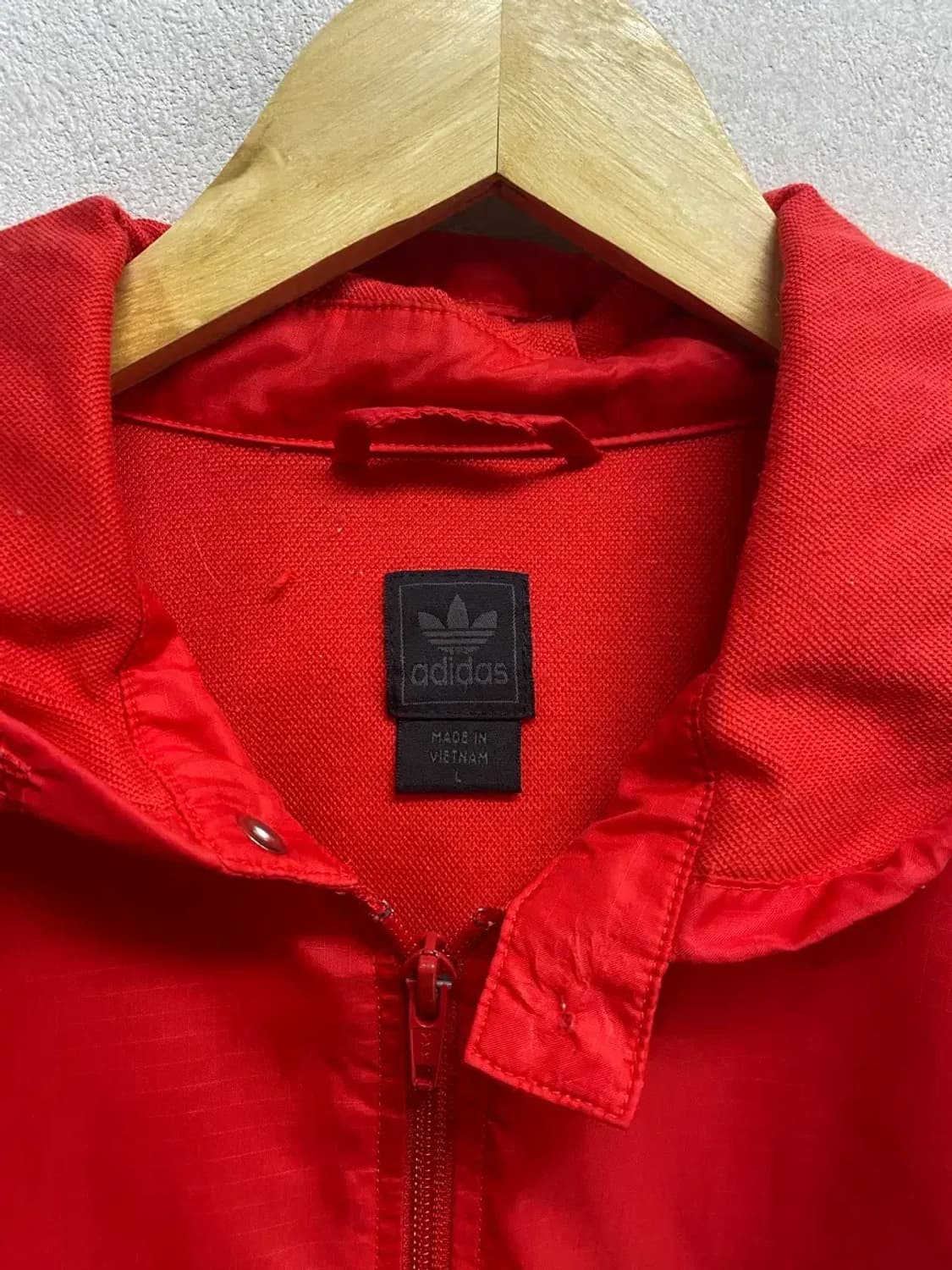 아디다스 올드스쿨 유로판 후드 바람막이 L 상품이미지5