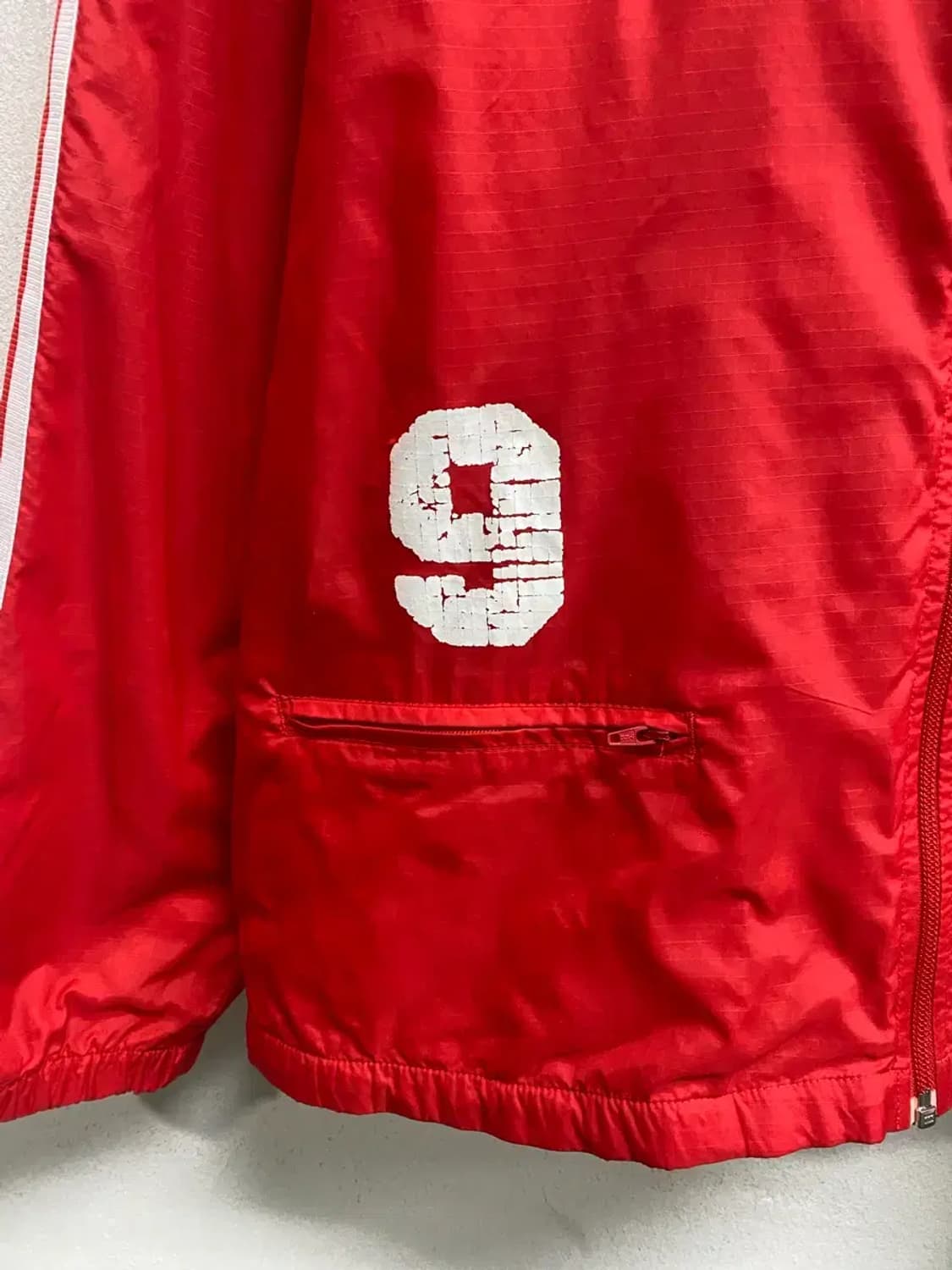 아디다스 올드스쿨 유로판 후드 바람막이 L 상품이미지6