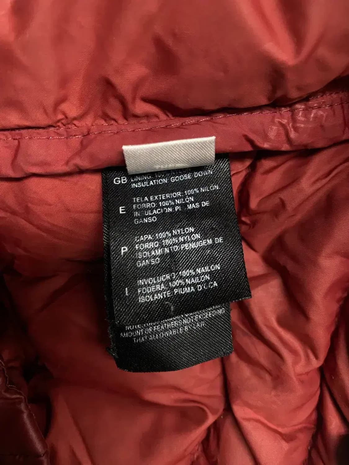 노스페이스 구스 경량 패딩 L 상품이미지8