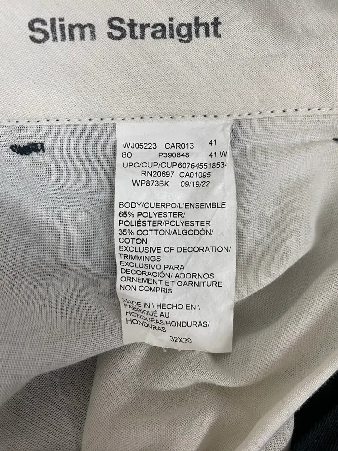 디키즈 네이비 치노팬츠-32사이즈 상품이미지6