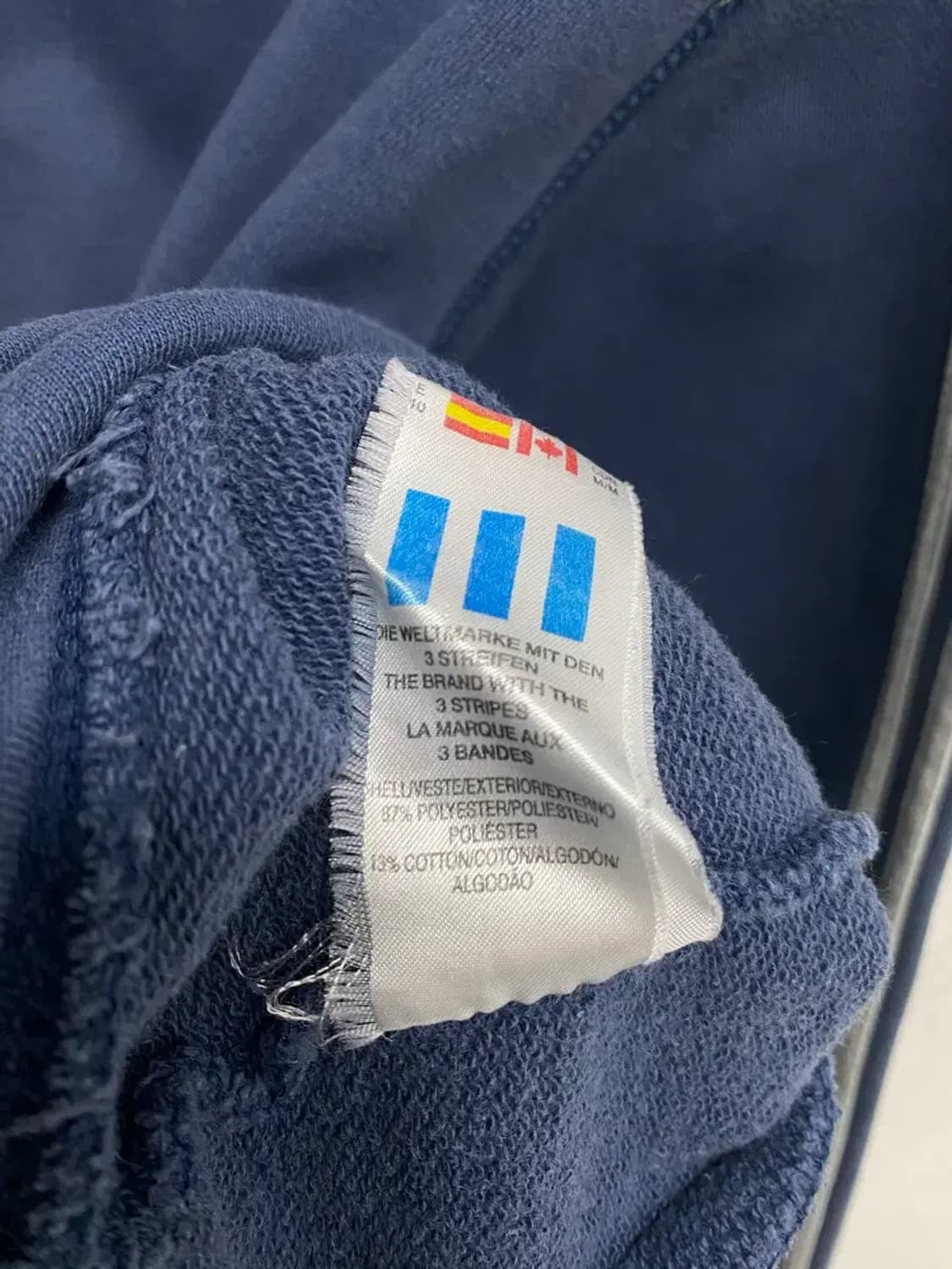 아디다스 파이어버드 빅로고 트랙탑 재킷 S 상품이미지6