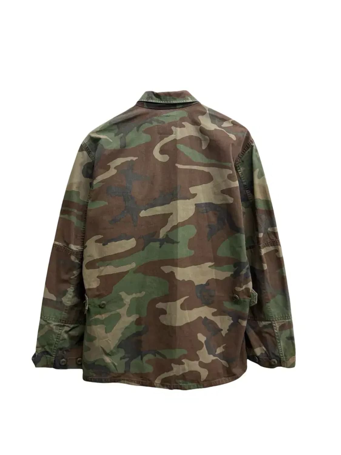 90s US 카모 밀리터리 야상 M 상품이미지3