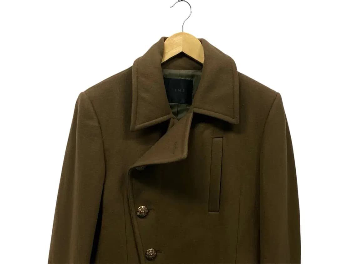 타임옴므 금장 사선 울코트 95 상품이미지2