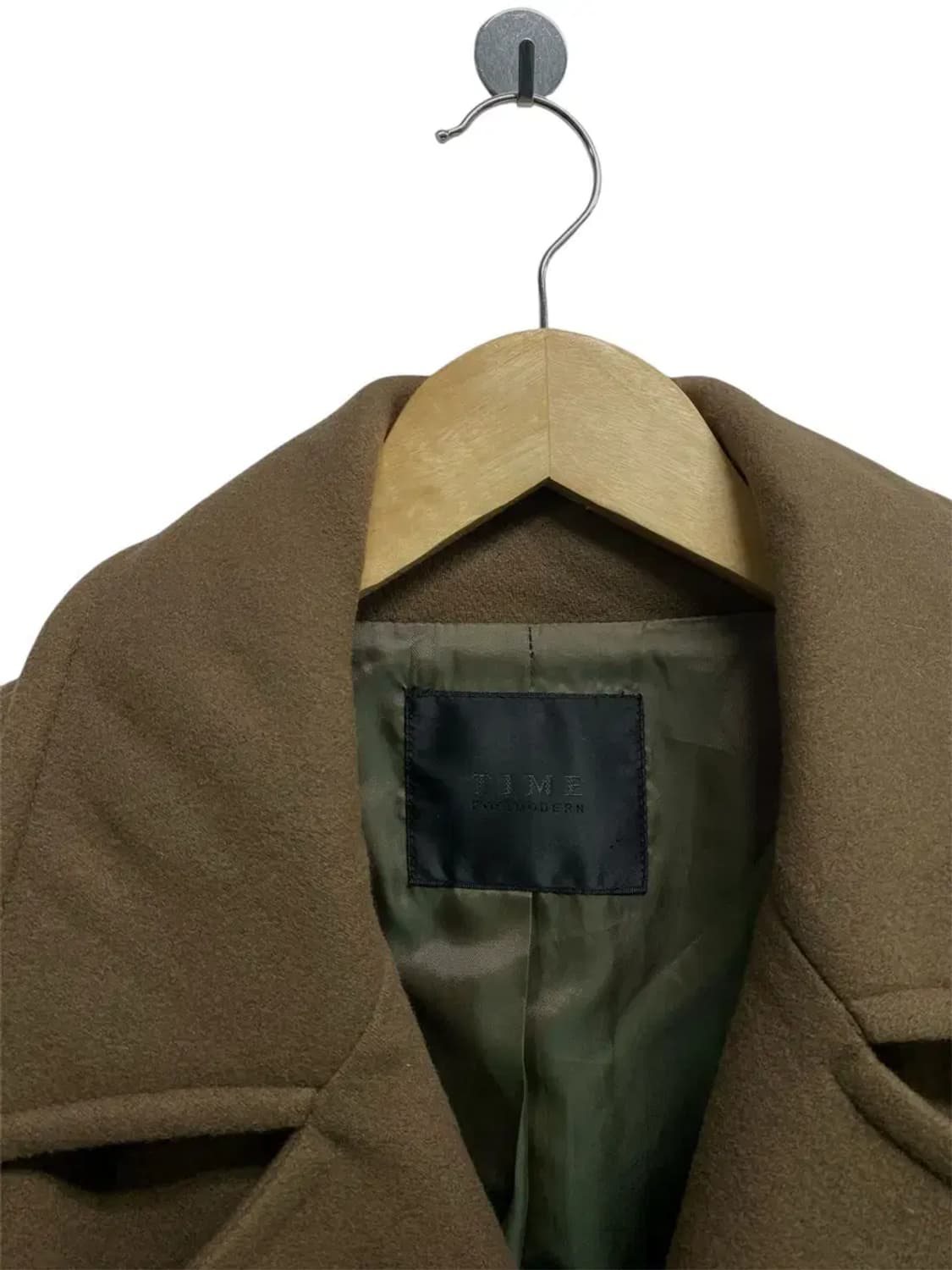 타임옴므 금장 사선 울코트 95 상품이미지6