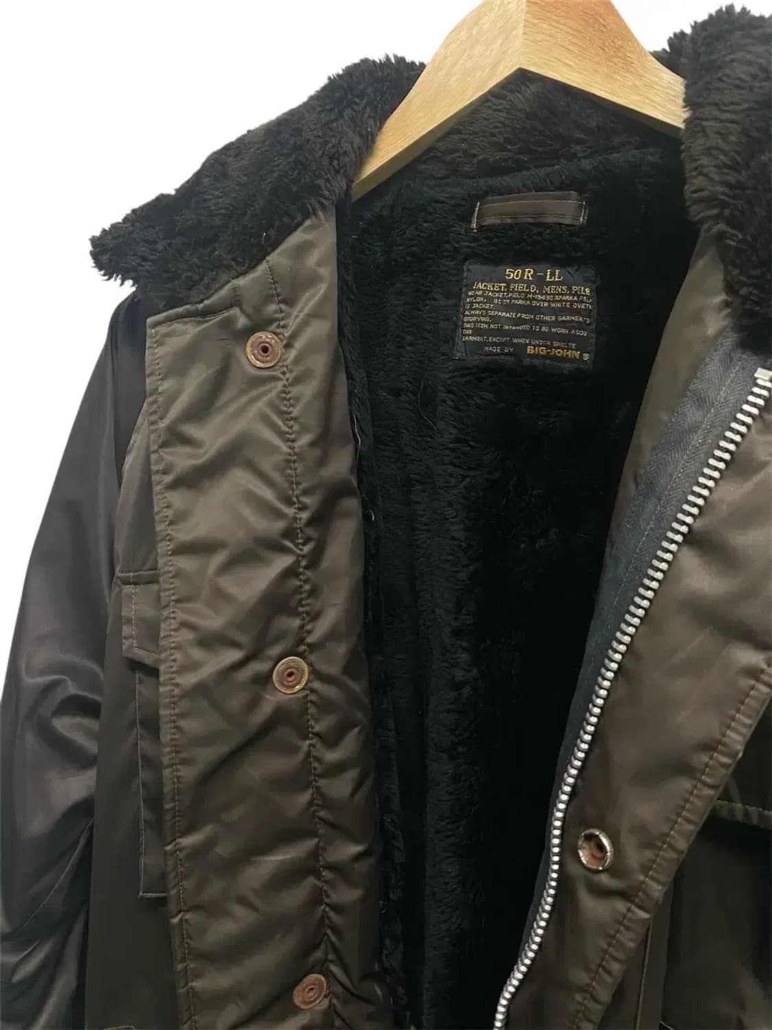 50R-LL 빅 존 빈티지 털안감 필드재킷 L-XL 상품이미지4