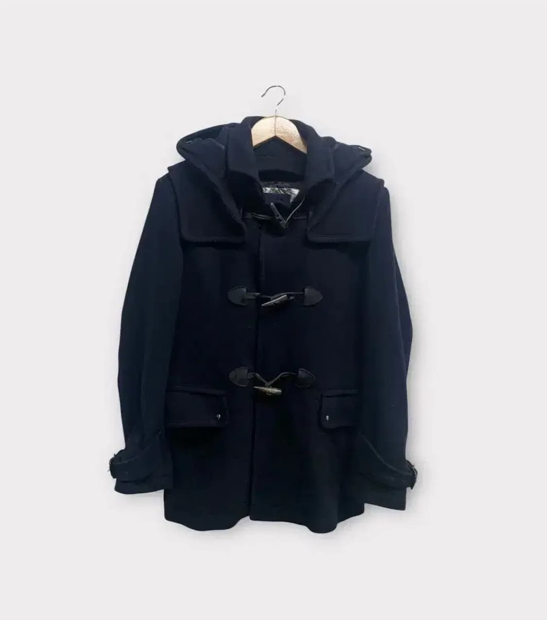 maktig 네이비 울 더플코트 M 상품이미지1