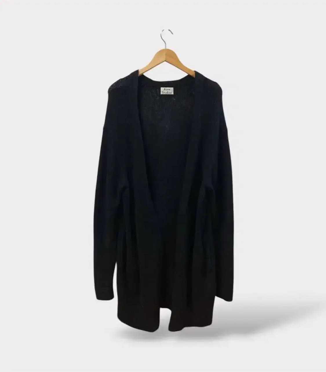 Acne 아크네스튜디오 모헤어 블랙 가디건 S-L 상품이미지1