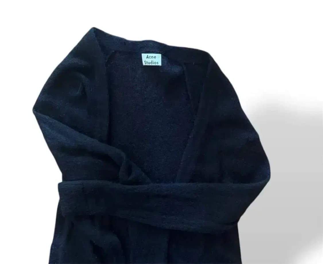 Acne 아크네스튜디오 모헤어 블랙 가디건 S-L 상품이미지3