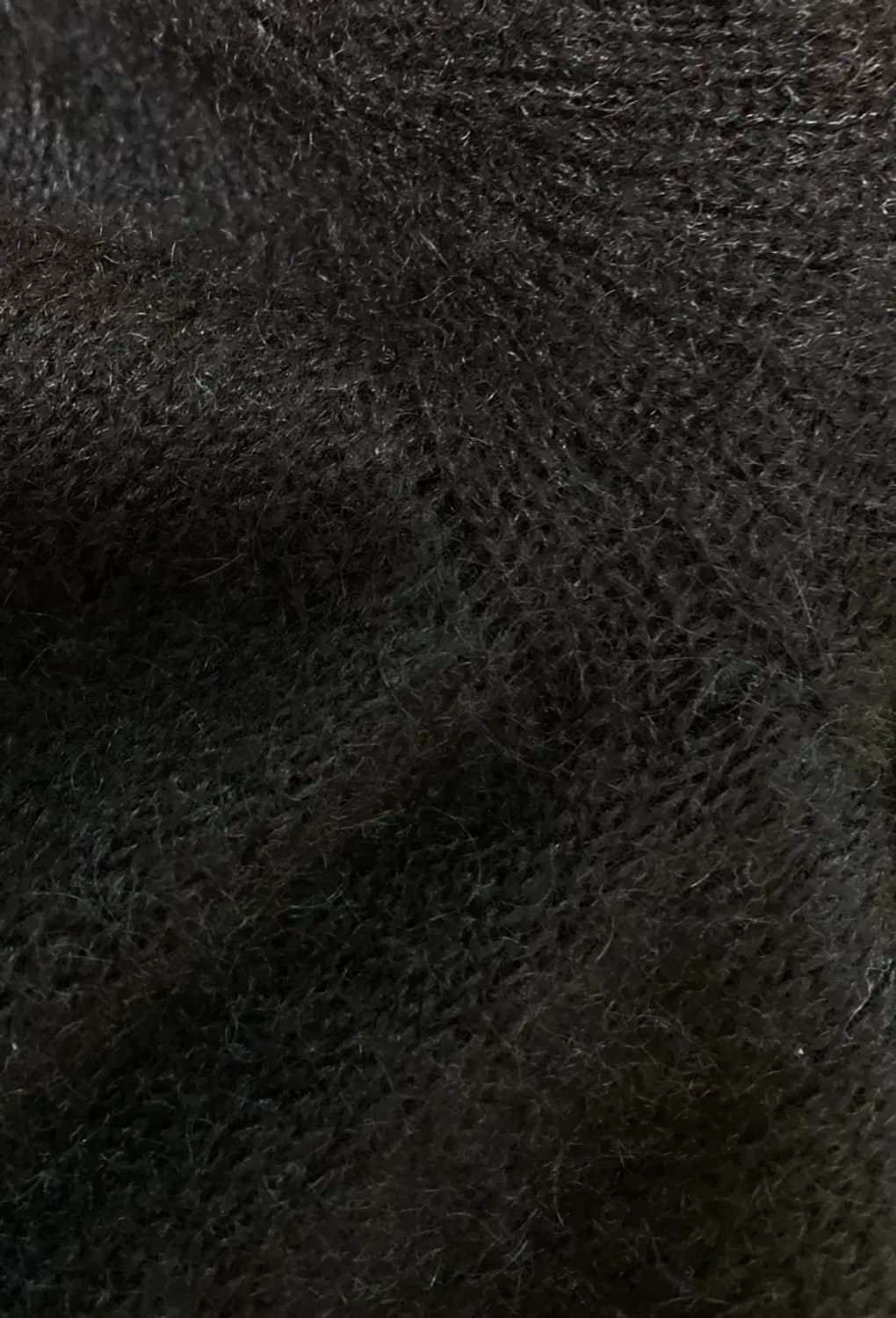 Acne 아크네스튜디오 모헤어 블랙 가디건 S-L 상품이미지7