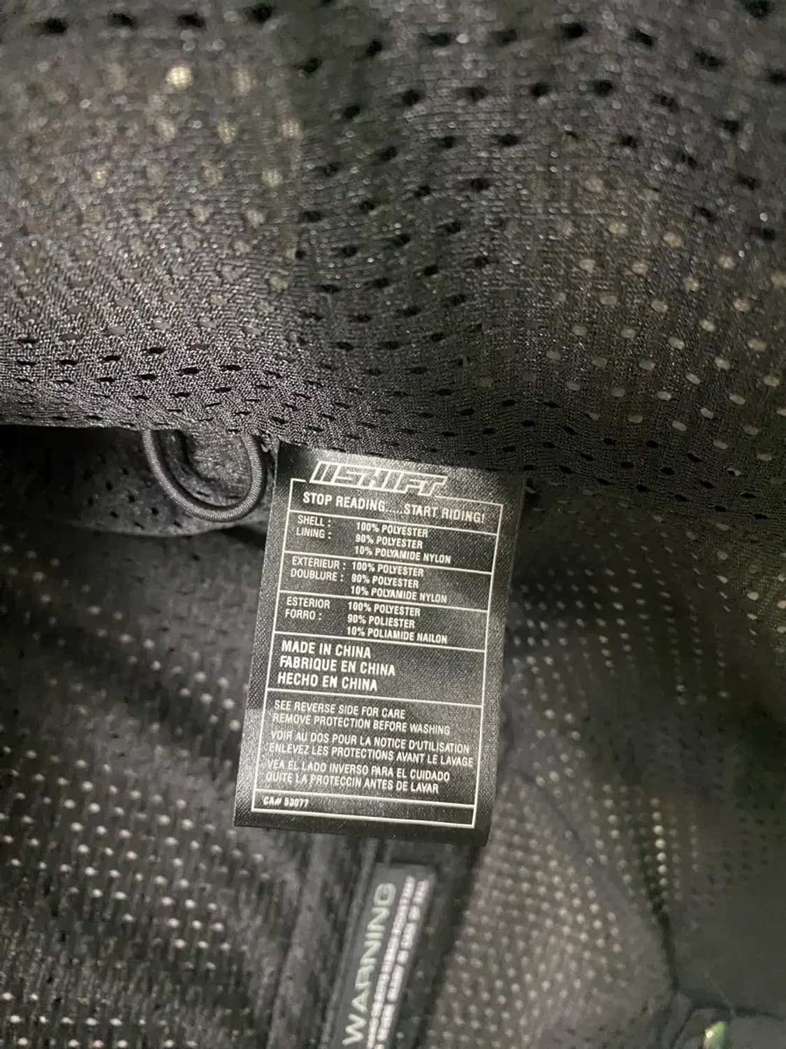 Shift Envy 오토바이 라이더 자켓 XS 상품이미지7