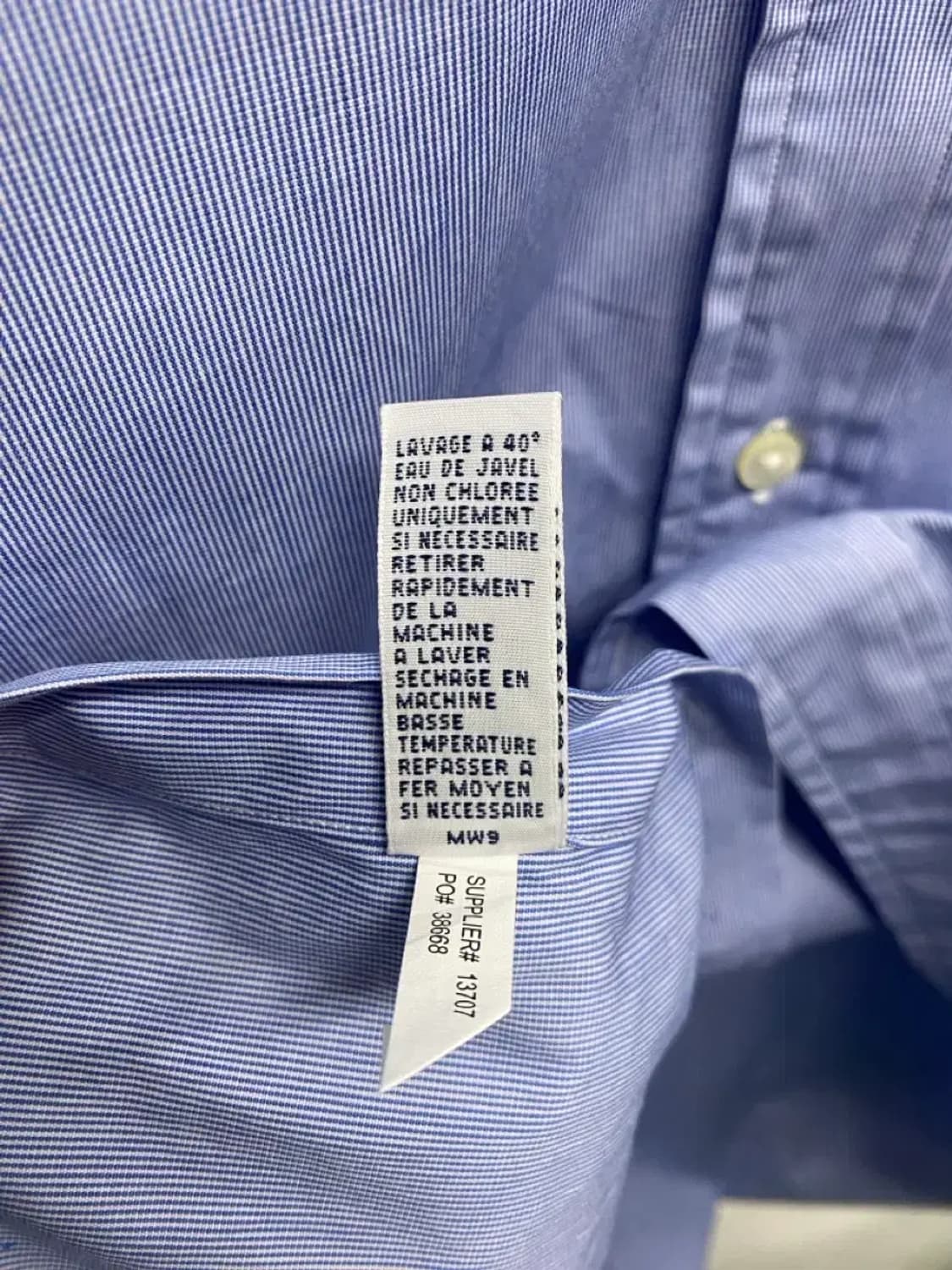 POLO 폴로 랄프로렌 체크 블루셔츠 XL 상품이미지5