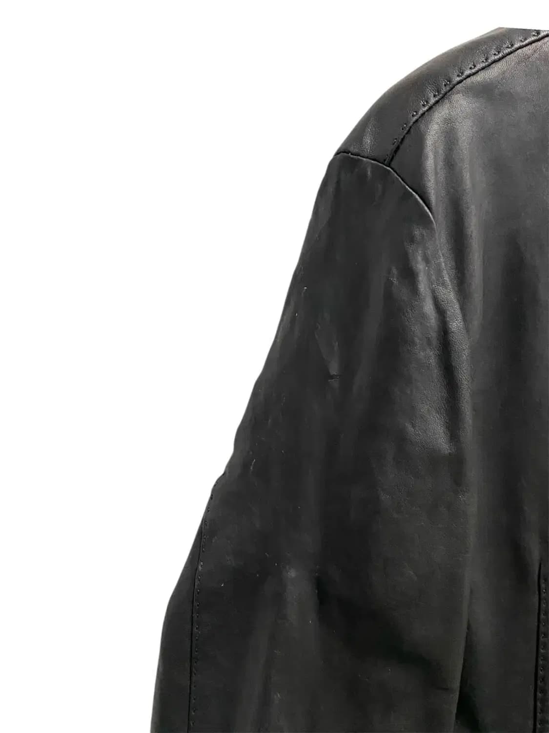 REAL LEATHER 빈티지 양가죽 자켓 L-XL 상품이미지6
