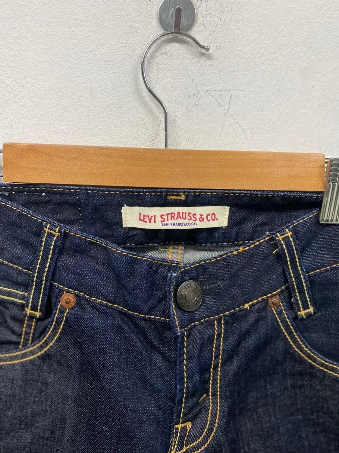 리바이스 진청 생지컬러 데님 팬츠 [28사이즈] 상품이미지5