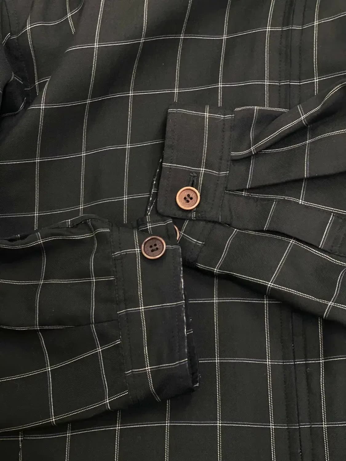 입생로랑YSL 체크 블루종 110 상품이미지6